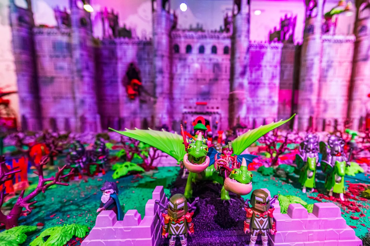 Drakenkasteel-diorama