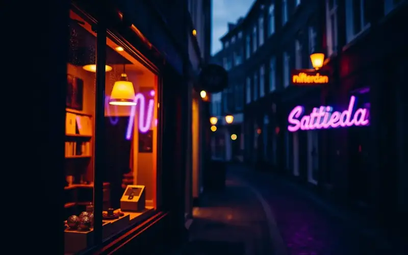 Amsterdam after dark